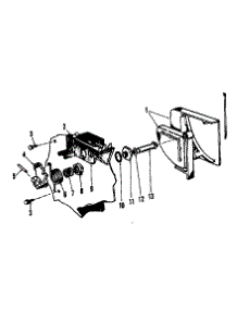 Detergent Cup Details parts for Kenmore Dishwasher 587.1446580 (5871446580, 587 1446580) from AppliancePartsPros.com