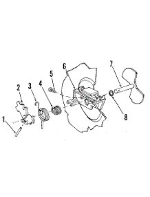 Detergent Cup Details parts for Kenmore Dishwasher 587.1469082 (5871469082, 587 1469082) from AppliancePartsPros.com