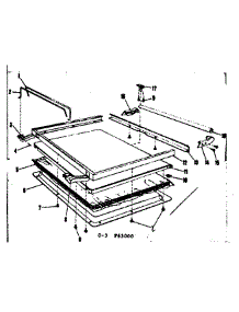 Lid Details parts for Kenmore Dishwasher 587.65000 (58765000, 587 65000) from AppliancePartsPros.com