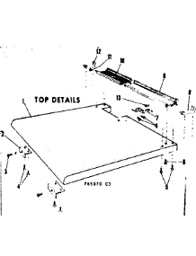 Top Details parts for Kenmore Dishwasher 587.65070 (58765070, 587 65070) from AppliancePartsPros.com