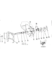 Detergent Cup Details parts for Kenmore Dishwasher 587.65110 (58765110, 587 65110) from AppliancePartsPros.com