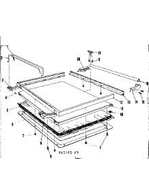 Lid Details parts for Kenmore Dishwasher 587.65180 (58765180, 587 65180) from AppliancePartsPros.com