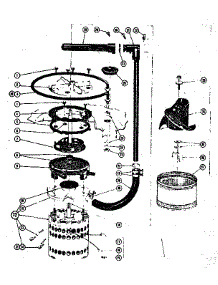 Motor, Heater & Impeller Details parts for Kenmore Dishwasher 587.65530 (58765530, 587 65530) from AppliancePartsPros.com