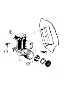 Water Inlet Valve Assembly parts for Kenmore Dishwasher 587.65630 (58765630, 587 65630) from AppliancePartsPros.com