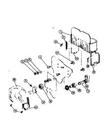 Detergent Cup Details parts for Kenmore Dishwasher 587.65630 (58765630, 587 65630) from AppliancePartsPros.com
