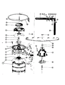 Motor, Heater, And Impeller Details parts for Kenmore Dishwasher 587.65640 (58765640, 587 65640) from AppliancePartsPros.com