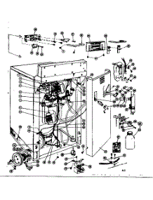 Frame And Tub Details parts for Kenmore Dishwasher 587.65640 (58765640, 587 65640) from AppliancePartsPros.com