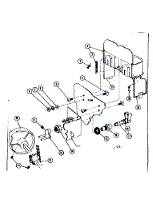 Detergent Cup Details parts for Kenmore Dishwasher 587.65730 (58765730, 587 65730) from AppliancePartsPros.com