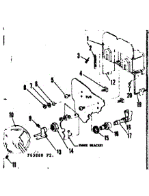 Detergent Cup Details parts for Kenmore Dishwasher 587.65860 (58765860, 587 65860) from AppliancePartsPros.com