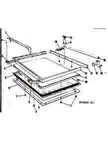Lid Details parts for Kenmore Dishwasher 587.65860 (58765860, 587 65860) from AppliancePartsPros.com