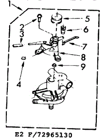 Pump Parts parts for Kenmore Washer 110.72965630 (11072965630, 110 72965630) from AppliancePartsPros.com