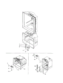 Light Switches / Drain Funnel parts for Kenmore Refrigerator 596.61152100 (59661152100, 596 61152100) from AppliancePartsPros.com