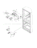 Crisper Assembly / Freezer Control