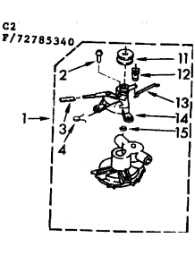 Pump Parts parts for Kenmore Washer 110.72785340 (11072785340, 110 72785340) from AppliancePartsPros.com