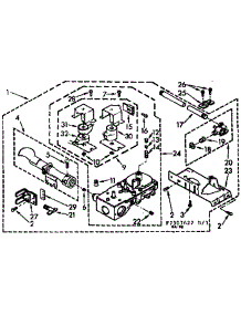 Burner Assembly parts for Kenmore Dryer 110.7307622 (1107307622, 110 7307622) from AppliancePartsPros.com