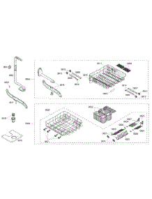 Racks Assy parts for Kenmore Dishwasher 630.16302404 (63016302404, 630 16302404) from AppliancePartsPros.com