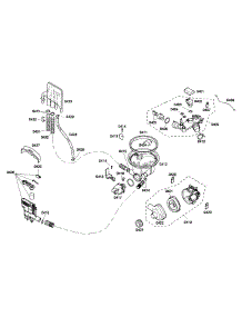 Pump Assy parts for Kenmore Dishwasher 630.16303406 (63016303406, 630 16303406) from AppliancePartsPros.com