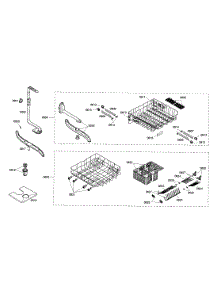 Racks / Spray Arm parts for Kenmore Dishwasher 630.16304403 (63016304403, 630 16304403) from AppliancePartsPros.com