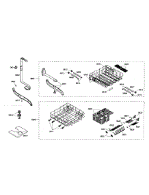 Rack Assy parts for Kenmore Dishwasher 630.16309403 (63016309403, 630 16309403) from AppliancePartsPros.com