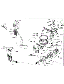 Pump Assy parts for Kenmore Dishwasher 630.17303400 (63017303400, 630 17303400) from AppliancePartsPros.com
