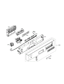 Control Module parts for Kenmore Dishwasher 630.17303402 (63017303402, 630 17303402) from AppliancePartsPros.com