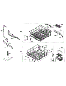 Rack Assy parts for Kenmore Dishwasher 630.77933010 (63077933010, 630 77933010) from AppliancePartsPros.com