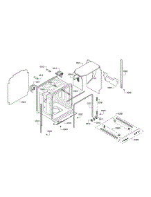 Tub parts for Kenmore Dishwasher 630.77933011 (63077933011, 630 77933011) from AppliancePartsPros.com