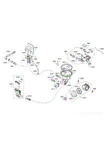 Heater / Sump / Pump parts for Kenmore Dishwasher 630.77933011 (63077933011, 630 77933011) from AppliancePartsPros.com