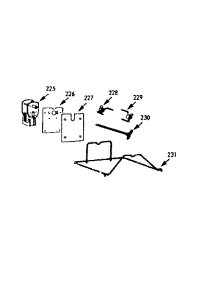 Optional Rotisserie parts for Kenmore Range 103.9706740 (1039706740, 103 9706740) from AppliancePartsPros.com