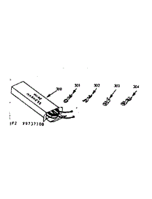 Wire Harnesses & Components parts for Kenmore Range 103.9737140 (1039737140, 103 9737140) from AppliancePartsPros.com