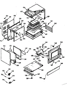 Lower Body Section parts for Kenmore Range 103.9737320 (1039737320, 103 9737320) from AppliancePartsPros.com