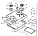 Main Top Section, Pan And Ring Kit