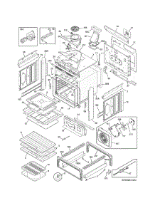 Body parts for Kenmore Range 790.32613317 (79032613317, 790 32613317) from AppliancePartsPros.com