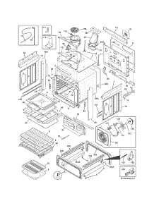 Body parts for Kenmore Range 790.32633311 (79032633311, 790 32633311) from AppliancePartsPros.com