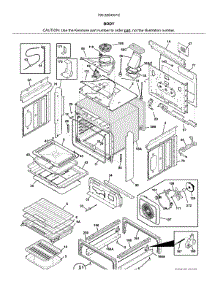 Body parts for Kenmore Elite Gas Range 7903264331C from AppliancePartsPros.com