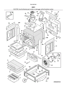 Body parts for Kenmore Gas Range 790.32673611 (79032673611, 790 32673611) from AppliancePartsPros.com