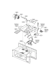 Interior Parts 2 parts for Kenmore Microwave 721.80012400 (72180012400, 721 80012400) from AppliancePartsPros.com