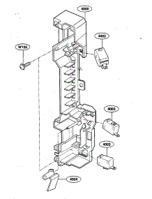 Latch Board Parts parts for Kenmore Microwave 721.80014000 (72180014000, 721 80014000) from AppliancePartsPros.com