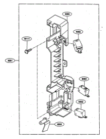 Latch Board parts for Kenmore Microwave 721.80404400 (72180404400, 721 80404400) from AppliancePartsPros.com