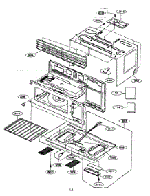 Oven Cavity Parts parts for Kenmore Microwave 721.80404402 (72180404402, 721 80404402) from AppliancePartsPros.com