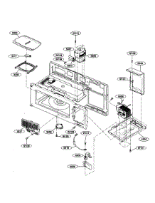 Interior 1 parts for Kenmore Microwave 721.80409402 (72180409402, 721 80409402) from AppliancePartsPros.com