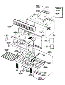 Oven Cavity Parts parts for Kenmore Microwave 721.80412500 (72180412500, 721 80412500) from AppliancePartsPros.com
