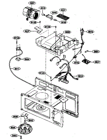 Interior Parts 2 parts for Kenmore Microwave 721.80413500 (72180413500, 721 80413500) from AppliancePartsPros.com