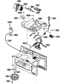 Interiot 2 parts for Kenmore Microwave 721.80414500 (72180414500, 721 80414500) from AppliancePartsPros.com