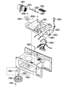 Interior Parts 2 parts for Kenmore Microwave 721.80492400 (72180492400, 721 80492400) from AppliancePartsPros.com