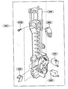 Latch Board Parts parts for Kenmore Microwave 721.80513600 (72180513600, 721 80513600) from AppliancePartsPros.com