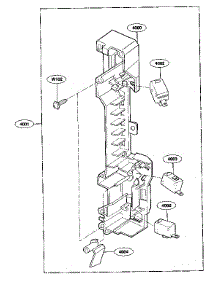 Latch Board Parts parts for Kenmore Microwave 721.80523500 (72180523500, 721 80523500) from AppliancePartsPros.com