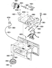 Interior Parts 2 parts for Kenmore Microwave 721.80592402 (72180592402, 721 80592402) from AppliancePartsPros.com