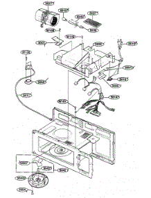 Interior Parts 2 parts for Kenmore Microwave 721.80594400 (72180594400, 721 80594400) from AppliancePartsPros.com