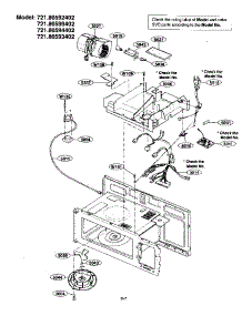 Interior Parts 2 parts for Kenmore Microwave 721.80594402 (72180594402, 721 80594402) from AppliancePartsPros.com